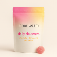 Daily De-Stress Gummies - Rhodiola + L-Theanine