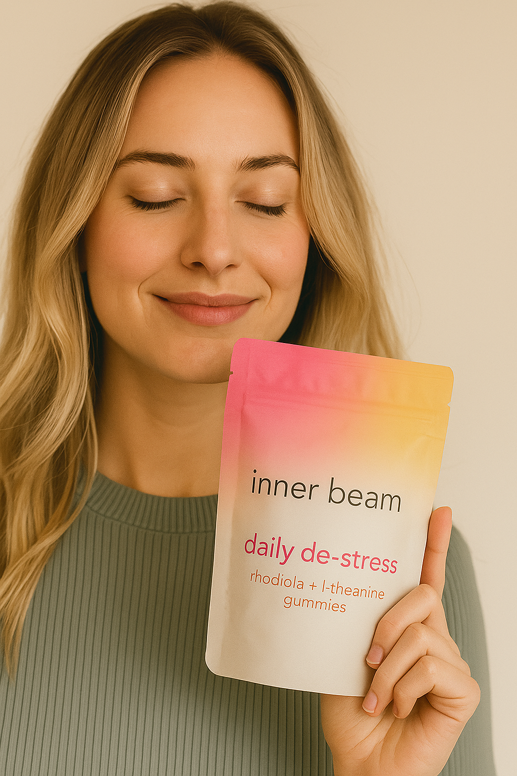 Daily De-Stress Gummies - Rhodiola + L-Theanine