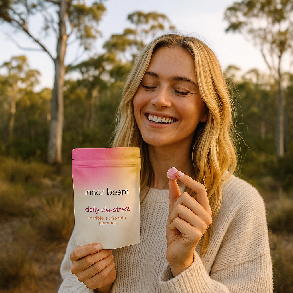 Daily De-Stress Gummies - Rhodiola + L-Theanine