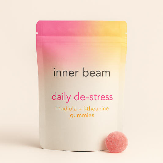 Daily De-Stress Gummies - Rhodiola + L-Theanine