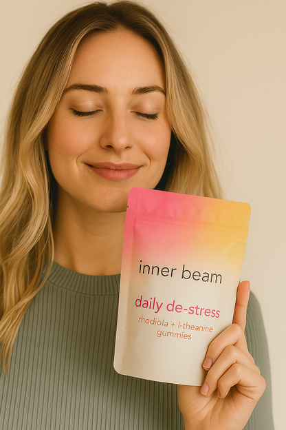 Daily De-Stress Gummies - Rhodiola + L-Theanine